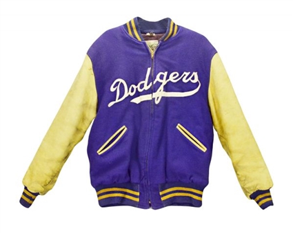 Early 1950’s Gil Hodges Game Used Brooklyn Dodgers Warm-Up Jacket